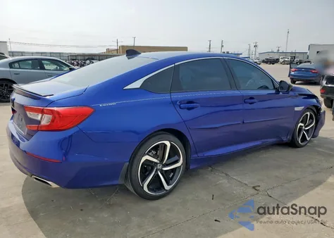 2022 Honda Accord Sport from USA, damaged, VIN 1HGCV1F36NA076475